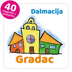 Magneti gradić EKO V 03 W Gradac komplet 40 ili 20 kom