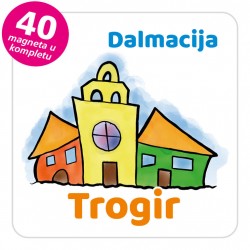 Magneti gradić EKO V 03 W Trogir komplet 40 ili 20 kom