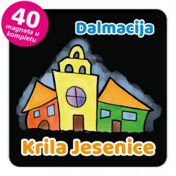 Magneti gradić EKO V 03 B Jesenice komplet 40 ili 20 kom