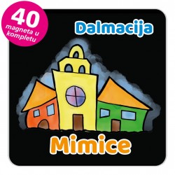 Magneti gradić EKO V 03 B Mimice komplet 40 ili 20 kom