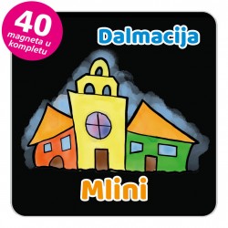 Magneti gradić EKO V 03 B Mlini komplet 40 ili 20 kom