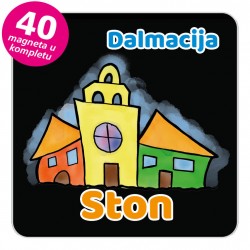 Magneti gradić EKO V 03 B Ston komplet 40 ili 20 kom