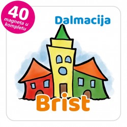 Magneti gradić EKO V 04 W Brist komplet 40 ili 20 kom