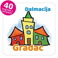 Magneti gradić EKO V 04 W Gradac komplet 40 ili 20 kom