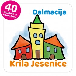 Magneti gradić EKO V 04 W Jesenice komplet 40 ili 20 kom