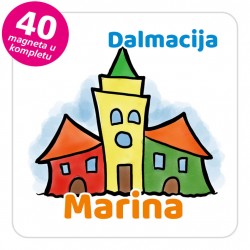 Magneti gradić EKO V 04 W Marina komplet 40 ili 20 kom