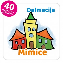 Magneti gradić EKO V 04 W Mimice komplet 40 ili 20 kom