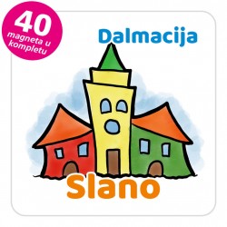 Magneti gradić EKO V 04 W Slano komplet 40 ili 20 kom