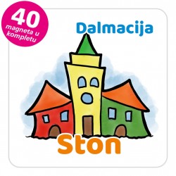 Magneti gradić EKO V 04 W Ston komplet 40 ili 20 kom