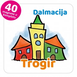 Magneti gradić EKO V 04 W Trogir komplet 40 ili 20 kom