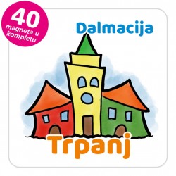 Magneti gradić EKO V 04 W Trpanj komplet 40 ili 20 kom