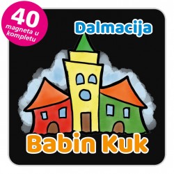 Magneti gradić EKO V 04 B Babin Kuk komplet 40 ili 20 kom