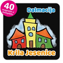 Magneti gradić EKO V 04 B Jesenice komplet 40 ili 20 kom