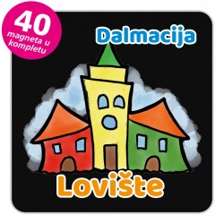 Magneti gradić EKO V 04 B Lovište komplet 40 ili 20 kom