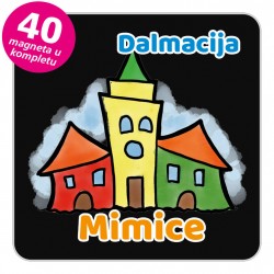 Magneti gradić EKO V 04 B Mimice komplet 40 ili 20 kom