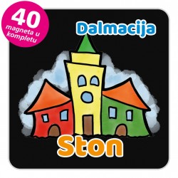 Magneti gradić EKO V 04 B Ston komplet 40 ili 20 kom