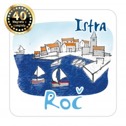 Magneti gradić EKO C 03 W Komplet 40 ili 20 kom  Roč