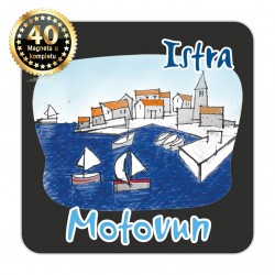 Magneti gradić EKO C 03 B Komplet 40 ili 20 kom  Motovun