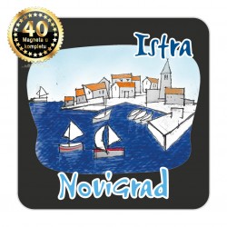 Magneti gradić EKO C 03 B Komplet 40 ili 20 kom  Novigrad