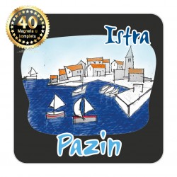 Magneti gradić EKO C 03 B Komplet 40 ili 20 kom  Pazin