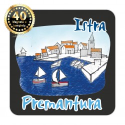 Magneti gradić EKO C 03 B Komplet 40 ili 20 kom  Premantura