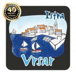 Magneti gradić EKO C 03 B Komplet 40 ili 20 kom  Vrsar