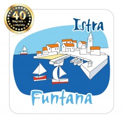 Magneti gradić EKO C 04 W Komplet 40 ili 20 kom  Funtana