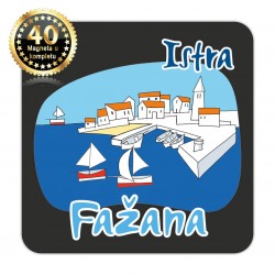 Magneti gradić EKO C 04 B Komplet 40 ili 20 kom  Fažana