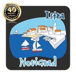 Magneti gradić EKO C 04 B Komplet 40 ili 20 kom  Novigrad