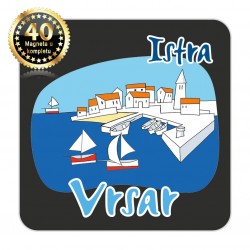 Magneti gradić EKO C 04 B Komplet 40 ili 20 kom  Vrsar