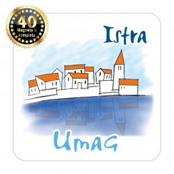 Magneti gradić EKO C 05 W Komplet 40 ili 20 kom  Umag