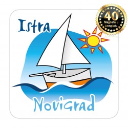 Magneti gradić EKO C 06 W Komplet 40 ili 20 kom  Novigrad