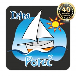 Magneti gradić EKO C 06 B Komplet 40 ili 20 kom  Poreč