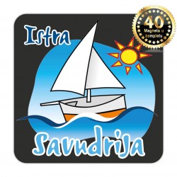 Magneti gradić EKO C 06 B Komplet 40 ili 20 kom  Savudrija