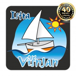 Magneti gradić EKO C 06 B Komplet 40 ili 20 kom  Višnjan