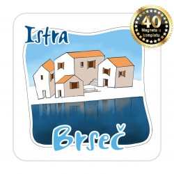 Magneti gradić EKO C 07 W Komplet 40 ili 20 kom  Brseč