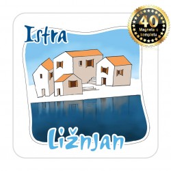 Magneti gradić EKO C 07 W Komplet 40 ili 20 kom  Ližnjan