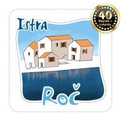 Magneti gradić EKO C 07 W Komplet 40 ili 20 kom  Roč