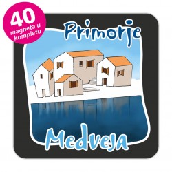 Magneti gradić EKO C 07 B Komplet 40 ili 20 kom  Medveja