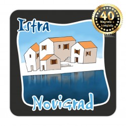 Magneti gradić EKO C 07 B Komplet 40 ili 20 kom  Novigrad