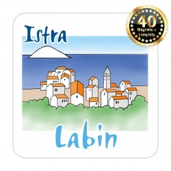 Magneti gradić EKO C 08 W Komplet 40 ili 20 kom  Labin