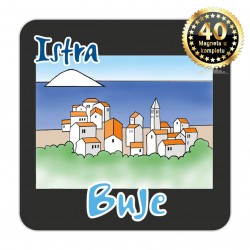 Magneti gradić EKO C 08 B Komplet 40 ili 20 kom  Buje