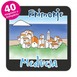 Magneti gradić EKO C 08 B Komplet 40 ili 20 kom  Medveja