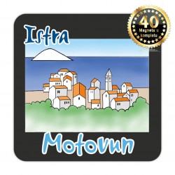 Magneti gradić EKO C 08 B Komplet 40 ili 20 kom  Motovun