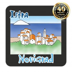 Magneti gradić EKO C 08 B Komplet 40 ili 20 kom  Novigrad