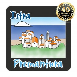 Magneti gradić EKO C 08 B Komplet 40 ili 20 kom  Premantura