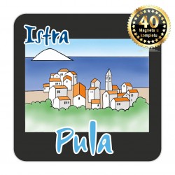 Magneti gradić EKO C 08 B Komplet 40 ili 20 kom  Pula