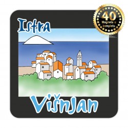 Magneti gradić EKO C 08 B Komplet 40 ili 20 kom  Višnjan