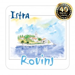 Magneti gradić EKO C 09 W Komplet 40 ili 20 kom  Rovinj