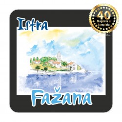 Magneti gradić EKO C 09 B Komplet 40 ili 20 kom  Fažana